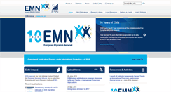 Desktop Screenshot of emn.ie